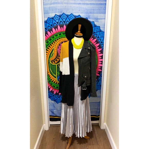 🌈 Beautiful color block knit cardigan - Picture 9 of 10